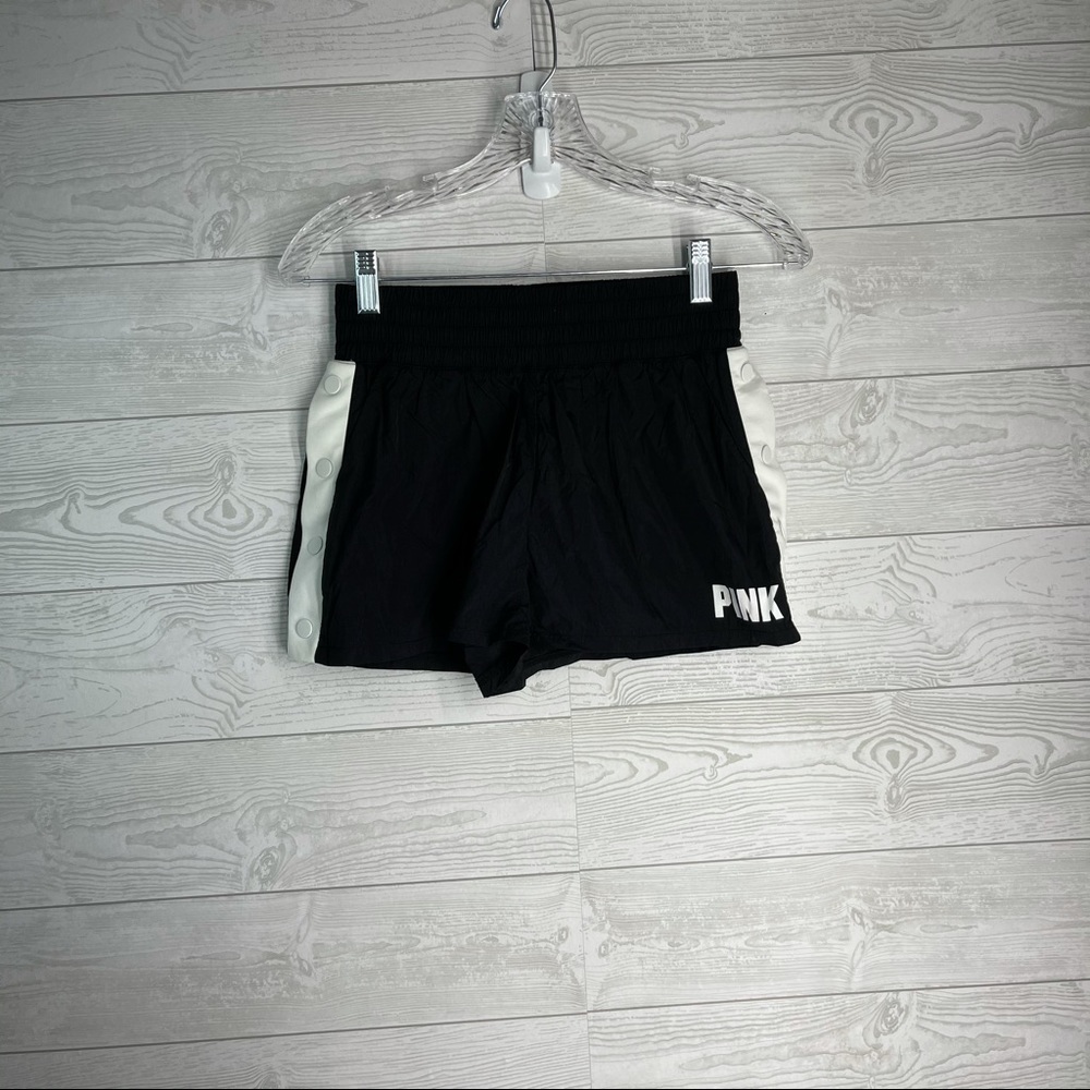 Pink athletic shorts